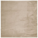 Rug HUARTE Short Pile Soft and Washable Sand 240x240 cm 375063