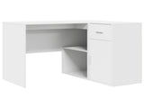 Corner Desk with Drawer White 102 x 88 x 75 cm 3337273