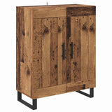Highboard 2 pcs Old Wood 69.5 x 34 x 180 cm 3415768