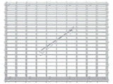 Gabion with 3.5 mm Wire and 5x2.5 cm Mesh 50x10x50 cm 3461539