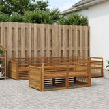 Outdoor Sofa Set 7 pcs Natural 3383477
