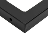 Basin Shelf Wall Mounted Steel and Solid Wood Oak 3302351