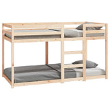 Bunk Bed without Mattress 90x190 cm Single Solid Wood Pine 3206507