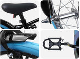 Kids Bike 16'' for 4-6 Years Old Black 42009317