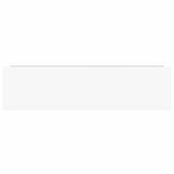 Floating Wall Shelves 2 pcs High Gloss White 90x23.5x3.8 cm MDF 323755