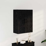 Wall-mounted Cabinet Wall-mounted Black Oak 69.5 x 34 x 90 cm 862940