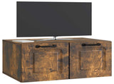 Wall-Mounted TV Cabinet Smoked Oak 59.5 x 41 x 30 cm 899360