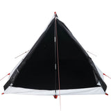 Camping Tent A-Frame 2-Person White Blackout Fabric Waterproof 94758