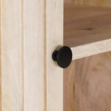 Sideboard 105 x 30 x 65 cm Solid Mango Wood and Engineered Wood 42020112