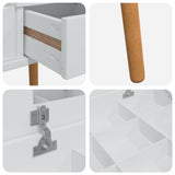 Dressing Table FAUSKE White 100 x 50 x 78 cm 42040689