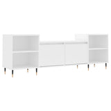 TV Cabinet White 160x35x55 cm Engineered Wood 831332
