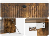 Wall-Mounted TV Cabinet Smoked Oak 78.5 x 41 x 30 cm 898010