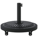 Parasol Base Art Deco Black 45 x 39.5 cm Iron 42002567