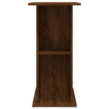 Aquarium Stand Brown Oak 75x36x72.5 cm Engineered Wood 833654