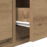 TV Cabinet Artisan oak 100 x 31 x 25.5 cm Engineered wood 861534