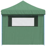 Foldable Party Tent Pop-Up with 4 Sidewalls Green 4005024