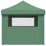Foldable Party Tent Pop-Up with 4 Sidewalls Green 4005024