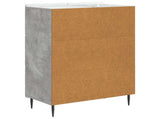 Sideboard Concrete Grey 66 x 34.5 x 91.5 cm Engineered Wood 894398