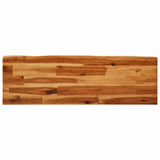Bench with Live Edge 110 cm Solid Wood Acacia 353293