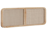 Headboard with Headboard Natural 120 x 55 x 3 cm Rattan 42011563