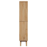 Bathroom Cabinet OTTA 35x30x159 cm Solid Wood Pine 4013459
