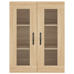 Wall Mounted Cabinets 2 pcs Sonoma Oak Engineered Wood 3197972