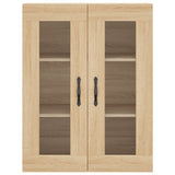Wall Mounted Cabinets 2 pcs Sonoma Oak Engineered Wood 3197972