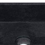 Sink Black 30x30x13 cm Marble 149175