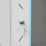 Network Cabinet with Storage Grey 600 x 600 x 1000 mm Steel 30267
