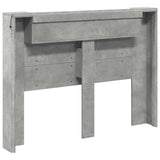 Headboard Concrete Grey Engineered Wood 3418672
