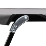 Sun Lounger Grey 47762