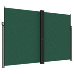 ZNTS Retractable Side Awning Dark Green 220x600 cm 4004680