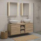 Bathroom Furniture Set 5 pcs Sonoma Oak 3406969