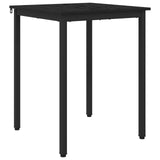 Dining Tables 60 x 60 x 75 cm Engineered Wood Black Oak Square 892614