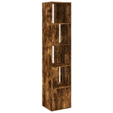 Bookcase Smoked Oak 40x36x189 cm Engineered Wood 848245