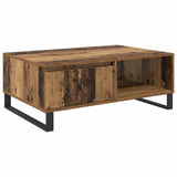 Coffee Table Old Wood 90 x 60 x 35 cm Engineered Wood 882589