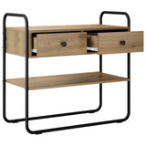 Console Table Artisan Oak 80 x 40 x 75 cm Engineered Wood 8007550