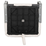 Boat Seat with Fixing Strap Foldable 41x36x48 cm 4012134
