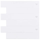 Subway Tile 50 pcs White 30.5 x 30.5 cm Polyurethane and PET 42021217