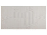 Area Rugs Rectangular PALMERAS Cream 230 x 160 cm Polyester 42022574