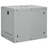 Network Cabinet with Storage Grey 53 x 45 x 45 cm Steel 42017653