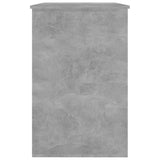Desk Concrete Grey 100x50x76 cm Engineered Wood 801800
