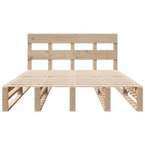 Bed Frame without Mattress 160x200 cm Solid Wood Pine 3302300