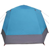 Camping Tent Cabin with Roof Blue 420 x 420 x 227 cm Polyester 42001027