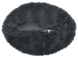 Cushion with Pillow HEERLEN 6 pcs Anthracite PV Fleece 929556