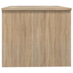 Coffee Table Sonoma Oak 80x50x42.5 cm Engineered Wood 809731