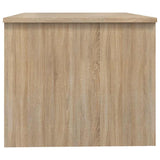 Coffee Table Sonoma Oak 80x50x42.5 cm Engineered Wood 809731