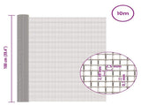 Mesh Screen 100 x 1000 cm 8 Mesh Stainless Steel 201 Silver 42039676