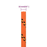 Boat Rope Orange 16 mm 250 m Polypropylene 152681
