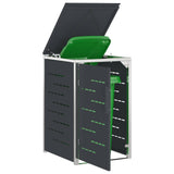Wheelie Bin Storage Anthracite 77.5 x 69 x 112.5 cm 42028996